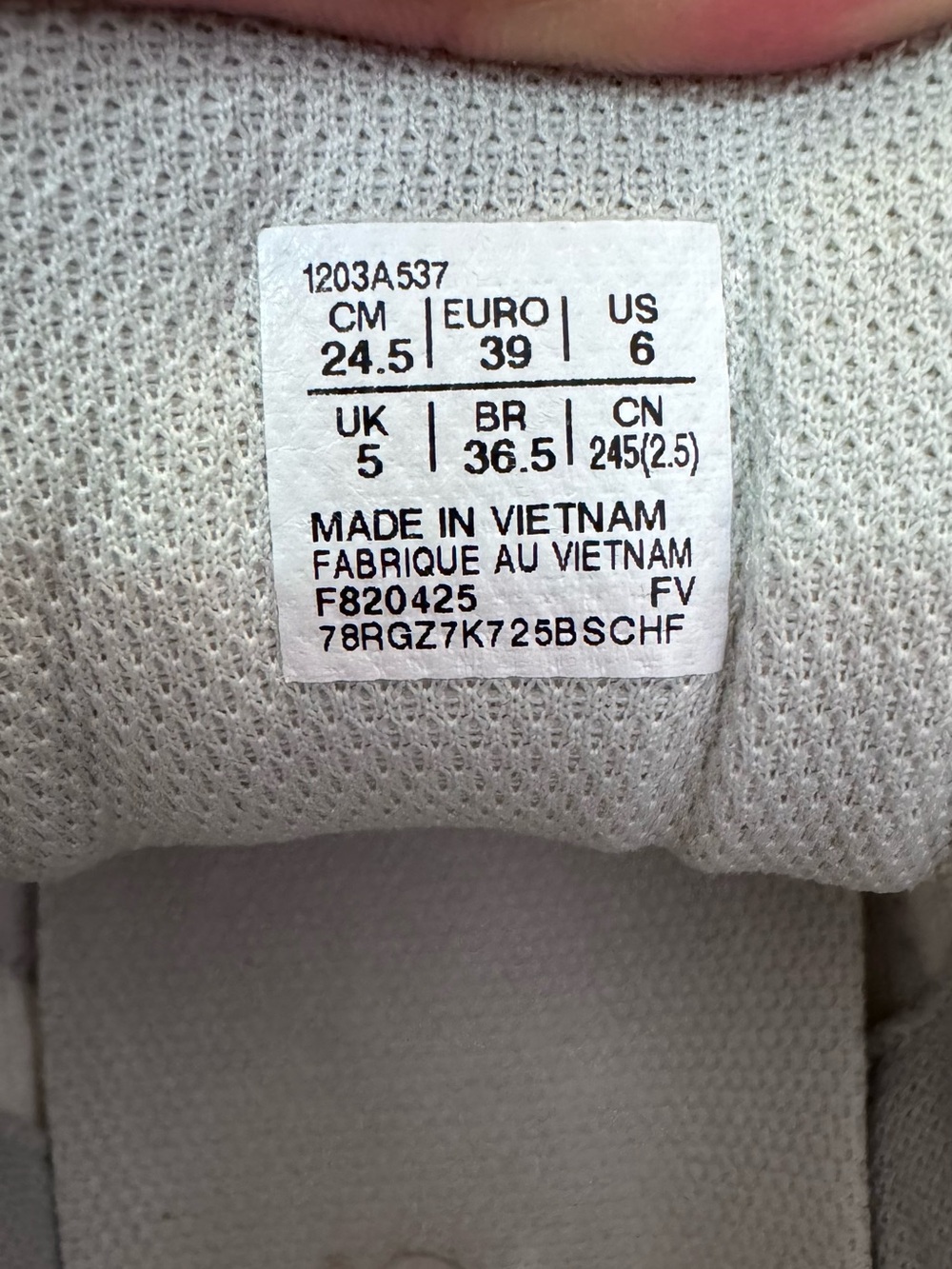 ASICS Women's Silver and White Athletic Running Shoes - Picture 5 of 7